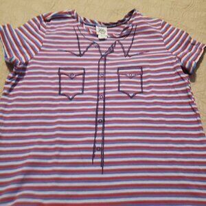 Vintage 90s Ivy Jane Cap Sleeve Top